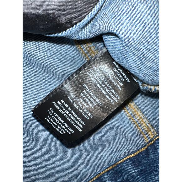 Space Jam x Members Only Looney Tunes Denim Jean Jacket M - Picture 8 of 8